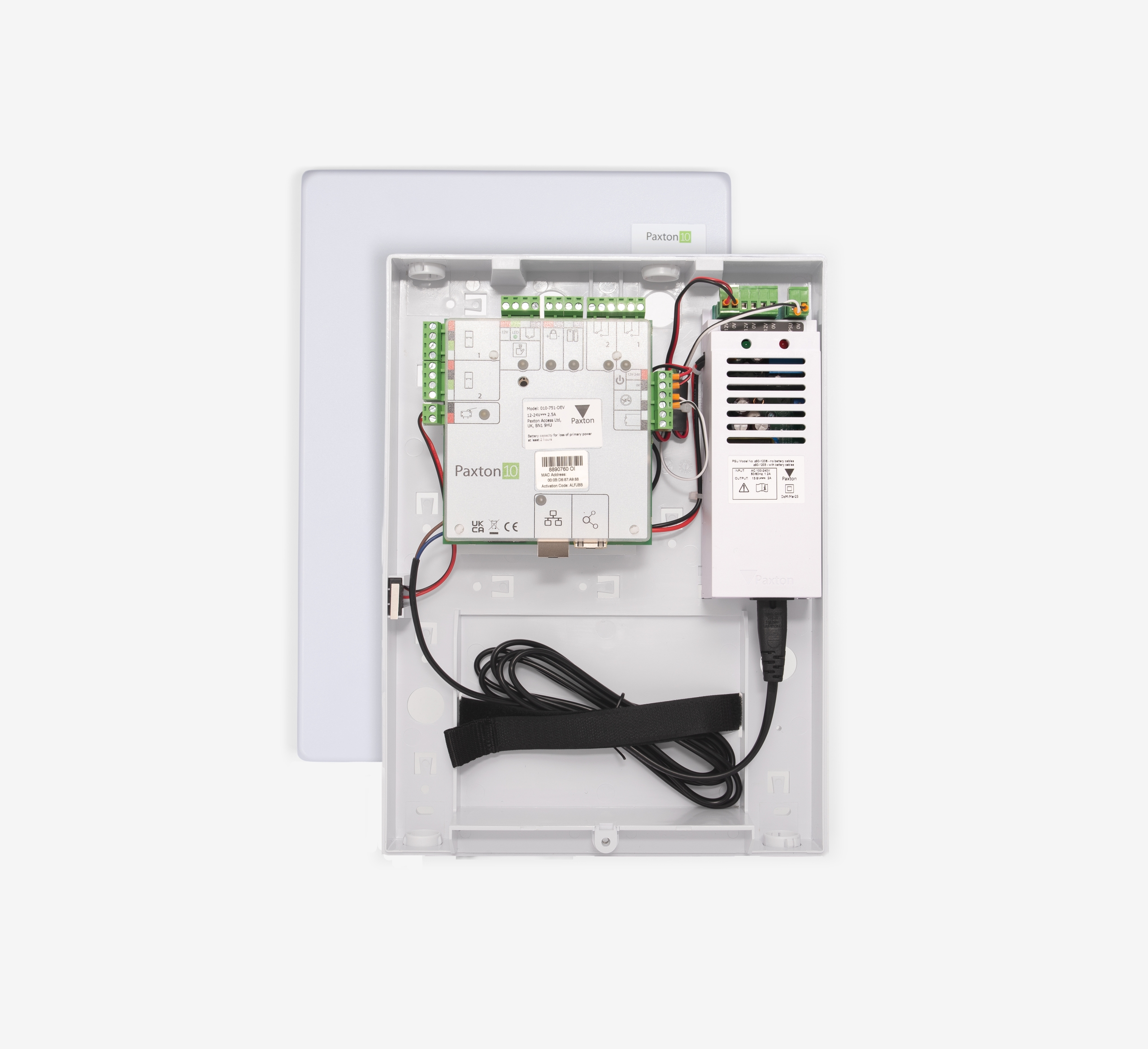 p1、p2、p7、p14、p15 Paxton10 - Single-door controller, 12V 2A PSU | Paxton
